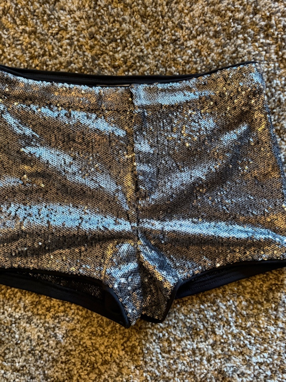 Sequin Short Shorts